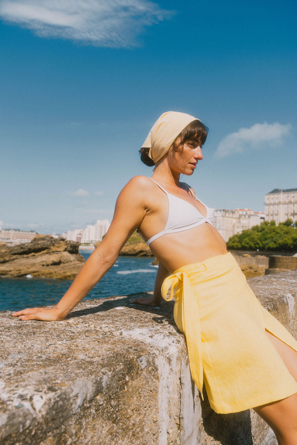 COSTA BANDANA | VICHY JAUNE